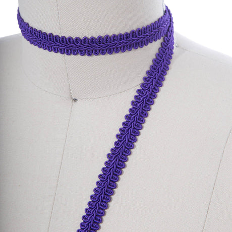 Gimp Upholstery Trim Purple 5/8 Inch