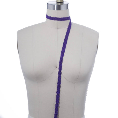 Gimp Upholstery Trim Purple 5/8 Inch