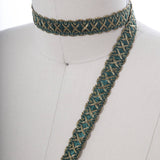 Gimp Braid Trim Green Gold 5/8 Inch