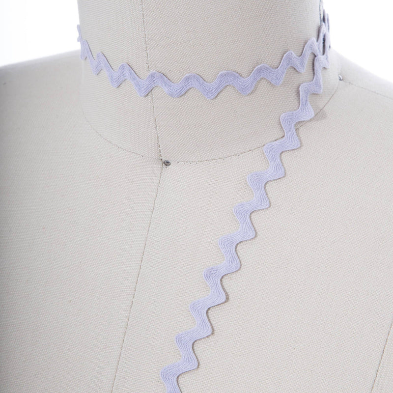 Ric Rac Trim Lavender 8mm