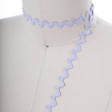Ric Rac Trim Lavender 8mm