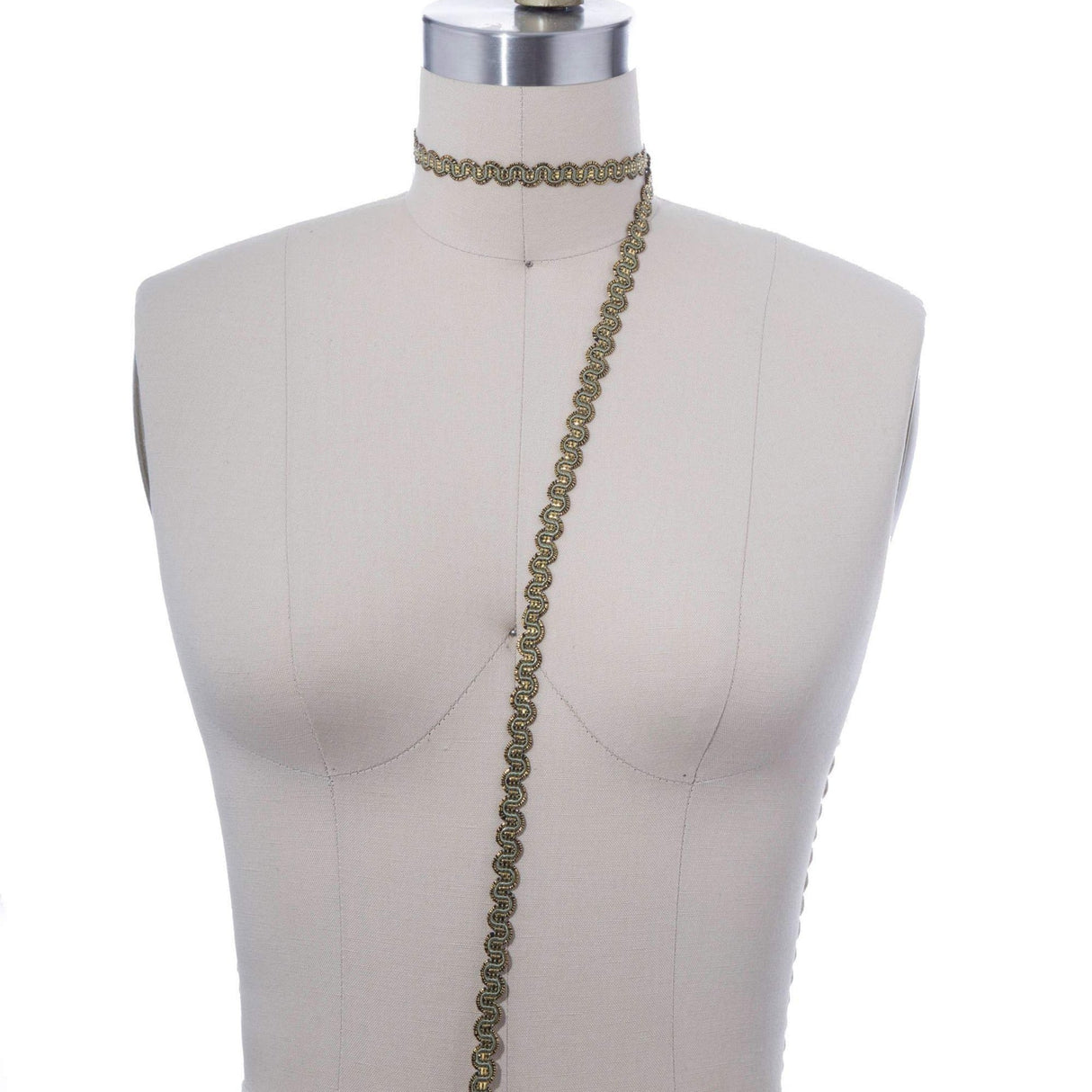 Gimp Braid Trim Sage Green 3/8"