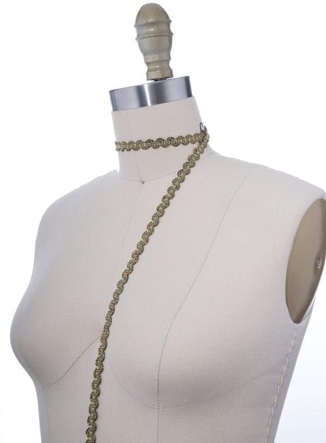 Gimp Braid Trim Sage Green 3/8"