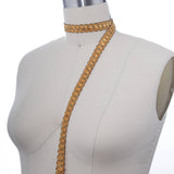 Gimp Braid Trim Cantaloupe Peach Gold 5/8"