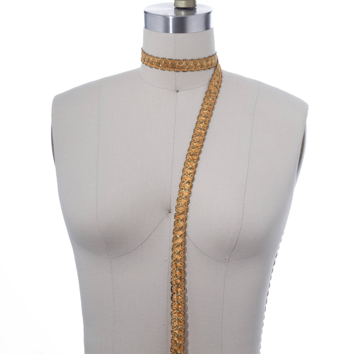Gimp Braid Trim Cantaloupe Peach Gold 5/8"