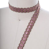 Gimp Braid Trim Dusty Mauve 5/8"