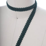 Gimp Braid Trim Hunter Green 5/8"