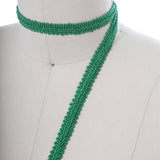 Gimp Trim Braided Green 5/8 Inch