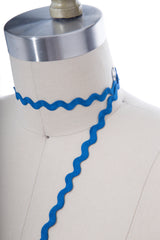 Ric Rac Trim True Blue