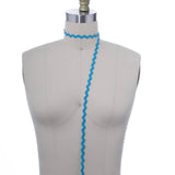 Ric Rac Trim Aqua Blue 3 Yards