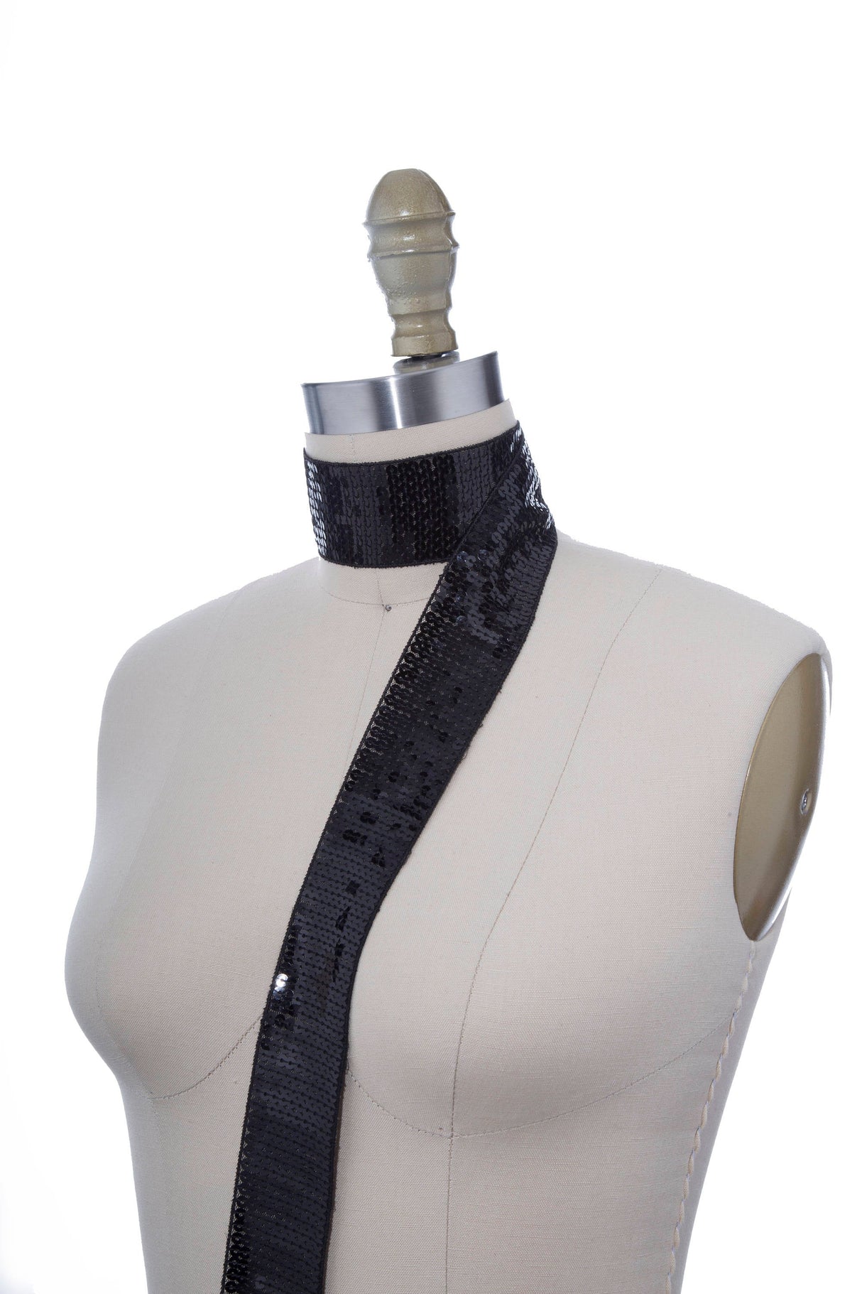 Sequin Trim Ribbon 2 Inch Non-Stretch