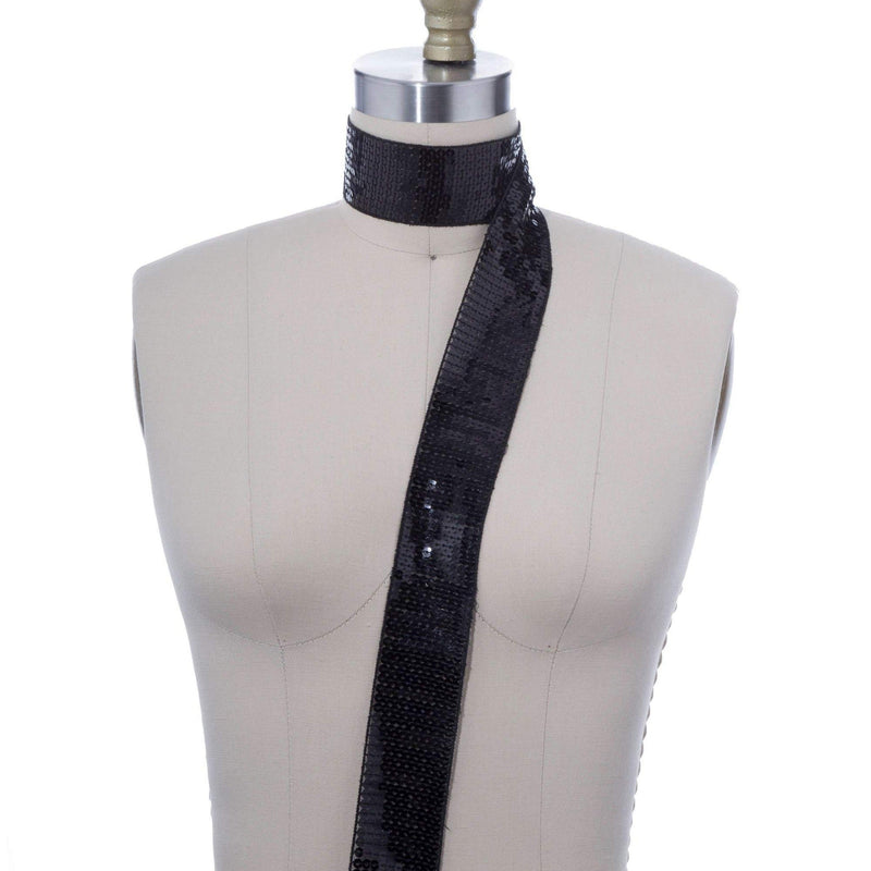 Sequin Trim Ribbon 2 Inch Non-Stretch