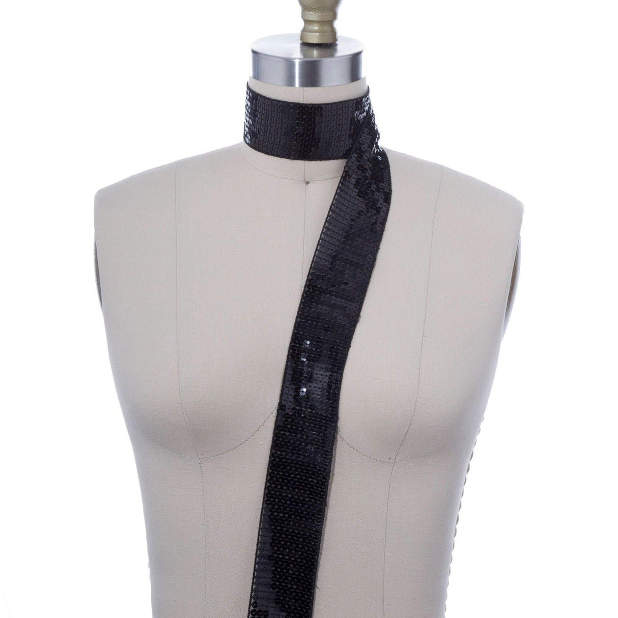 Sequin Trim Ribbon 2 Inch Non-Stretch