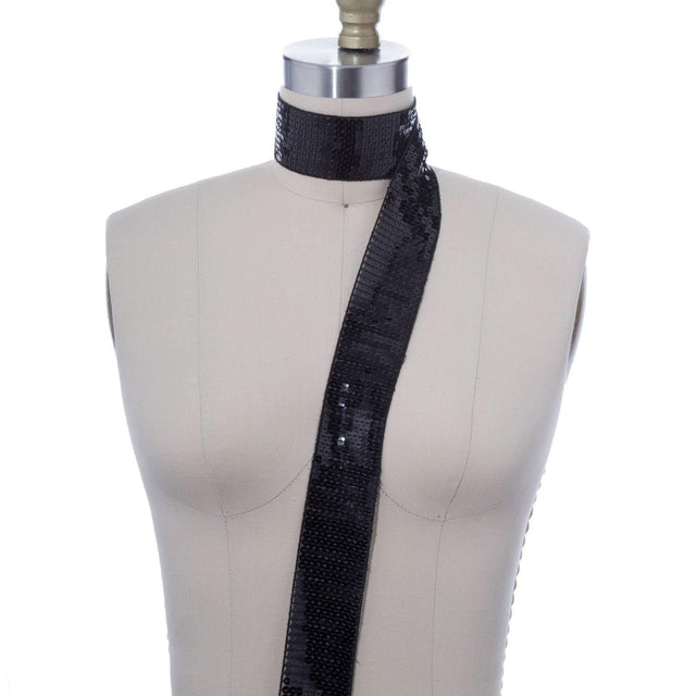 Sequin Trim Ribbon 2 Inch Non-Stretch