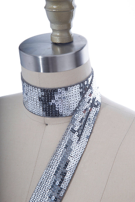 Sequin Trim Ribbon 2 Inch Non-Stretch
