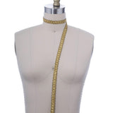 Gimp Trim Metallic Blonde Gold 5/8"