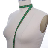 Gimp Trim Shamrock Green Gold 5/8 Inch