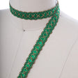 Gimp Trim Shamrock Green Gold 5/8 Inch