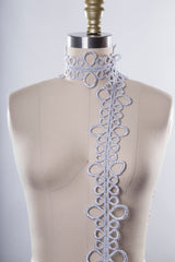 Metallic Venice Lace Circle Trim