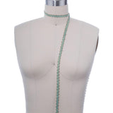 Gimp Trim Mint Green Antique Gold Scroll