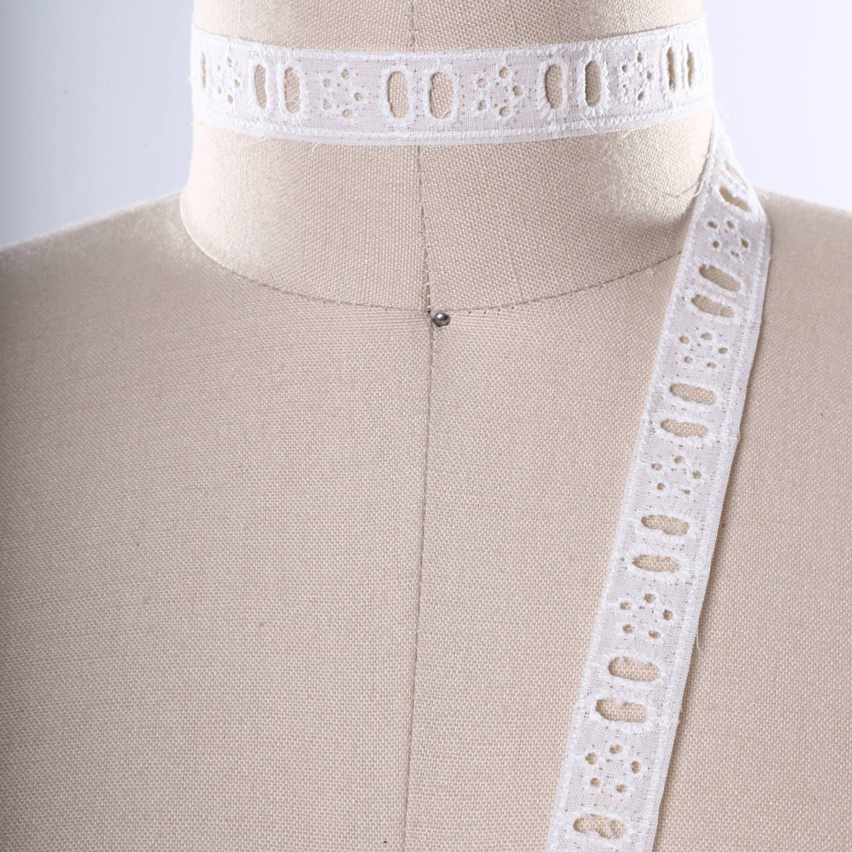 Eyelet Lace Cotton Embroidery 3/4"