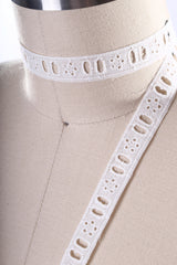 Eyelet Lace Cotton Embroidery 3/4"