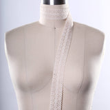 Cluny Cotton Lace Trim Nude Eyelet