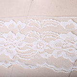 Floral Lace Trim White 2 Yards