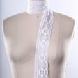 Lace Trim Polyester White Ivory 2 Yards