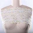 Stretch Lace Trim Yellow White Green 7in