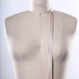 Fold Over Elastic Trim Beige 5/8 Inch