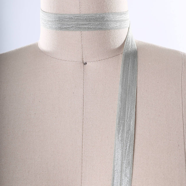 Fold Over Elastic Trim 5/8" Sage Green
