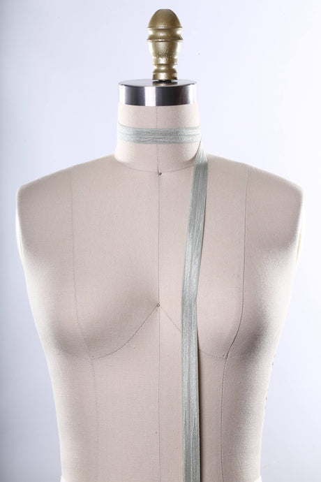 Fold Over Elastic Trim 5/8" Sage Green
