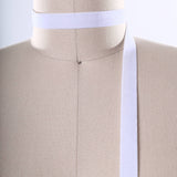 Velvet Ribbon Trim Bright White 2 Yards