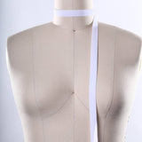 Velvet Ribbon Trim Bright White 2 Yards
