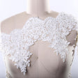 Bridal Lace Trim Ivory White Pearl