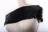 Stretch Sequin Trim Large Penny Copper