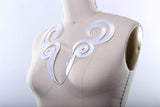 Applique Mirrored Swirl Iron-On
