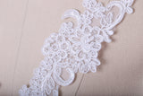 Alencon Lace Applique Pair