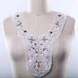 Ivory Lace Collar Applique