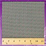 Rayon Challis Light Green Floral