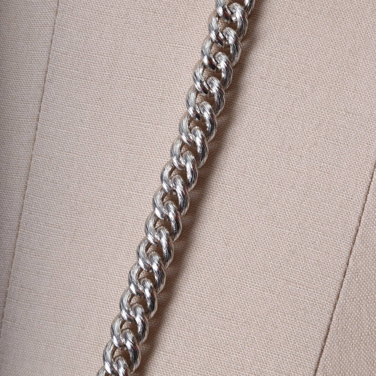 Chain Trim Aluminium Silver 11mm