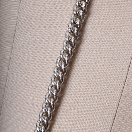 Chain Trim Aluminium Silver 11mm