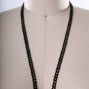 Metal Cord Chain Trim 6mm Glossy