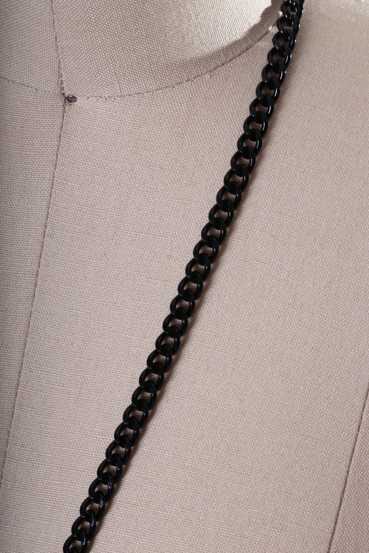 Metal Cord Chain Trim 6mm Glossy