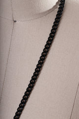 Metal Cord Chain Trim 6mm Glossy