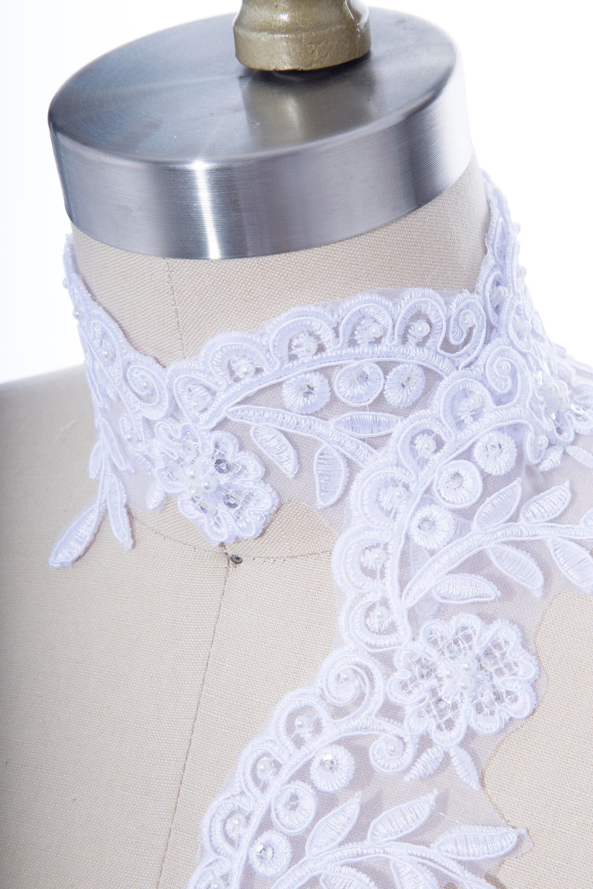Bridal Lace Trim 3.25 Inch Alencon