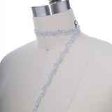 Gimp Braid Metallic Silver Trim