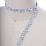 Gimp Braid Metallic Silver Trim