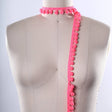 Pom-Pom Trim Vibrant Pink 2 Yards